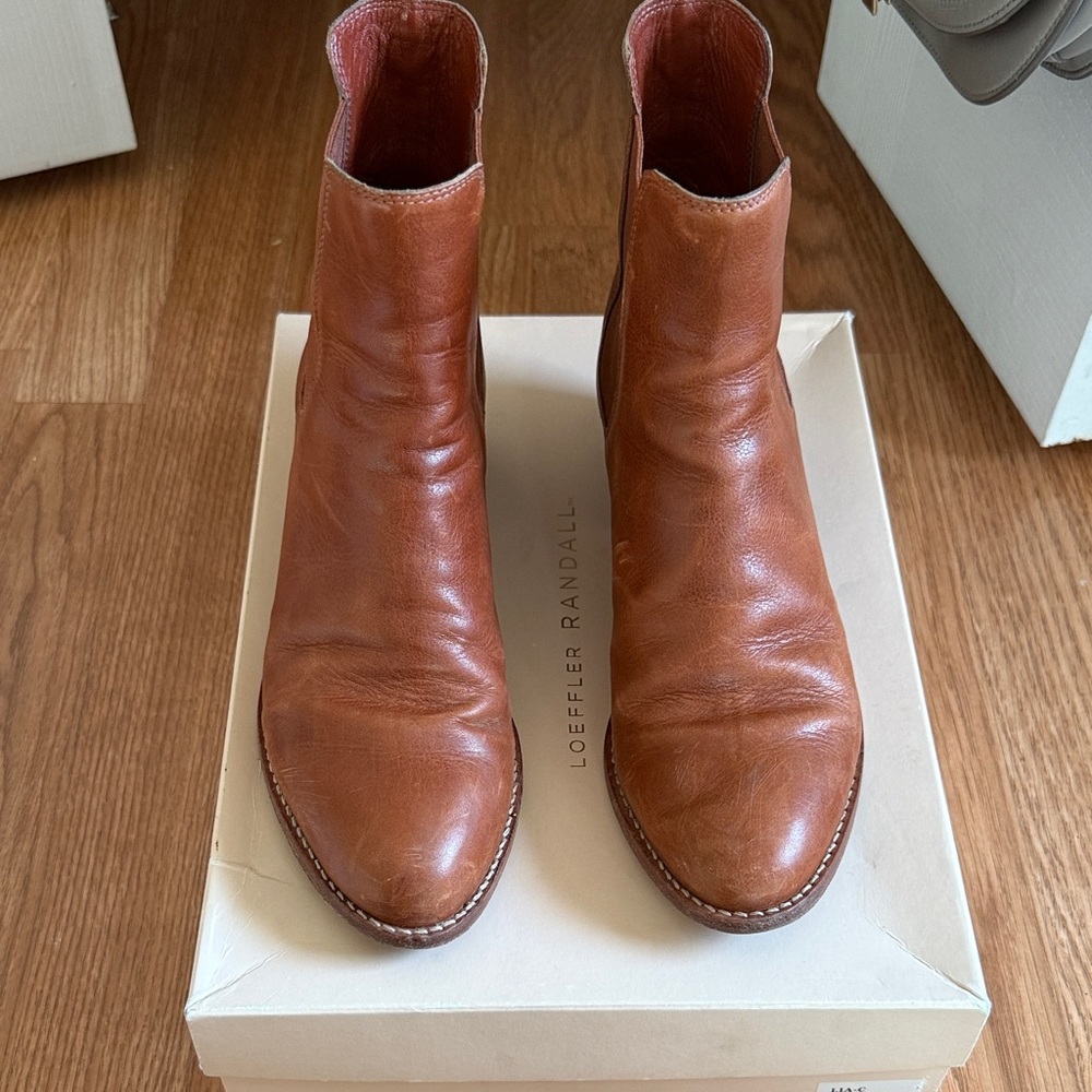 Loeffler Randall Women's Brown Leather Boots